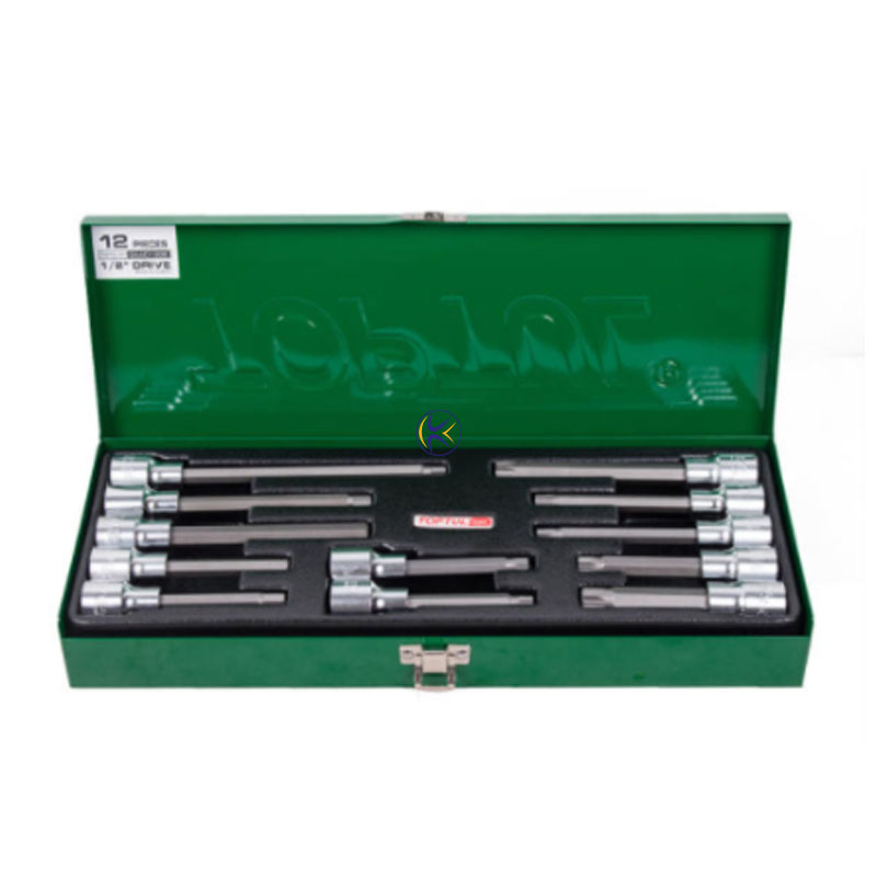 مجموعه 12 عددی آچار بکس مدل GAAD1201 تاپ تول TOPTUL
