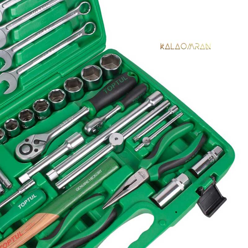 ست 80 عددی آچار بکس مدل GCAI8002 تاپ تول TOPTUL