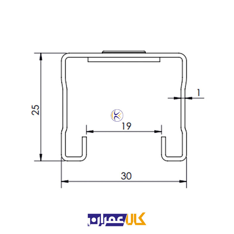 پروفیل گالوانیزه CLC-G-35 کانکت