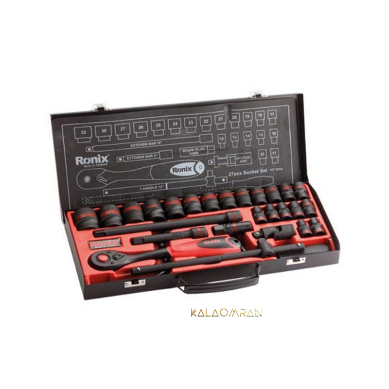 جعبه بکس 27 پارچه رونیکس مدل RH-2627