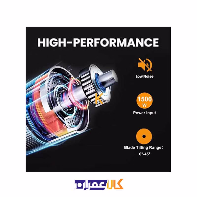 اره میزی 1500 وات 25 سانت مدل WD030610254 ویدو