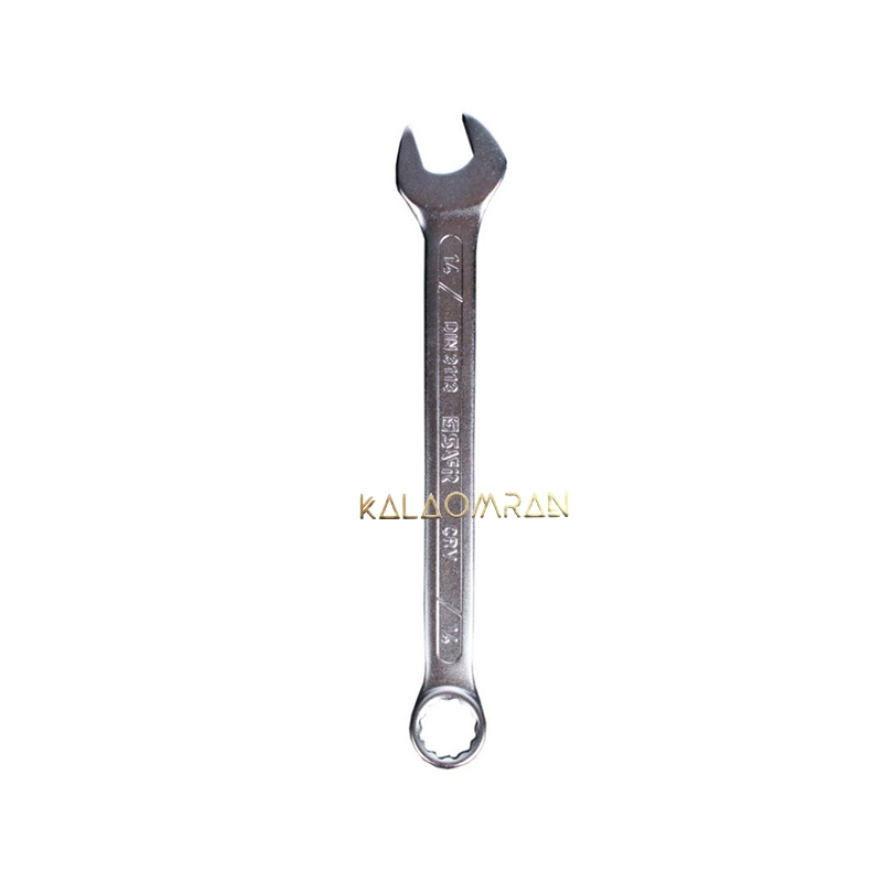 آچار یک سر تخت و یک سر رینگ سفیر سایز 14