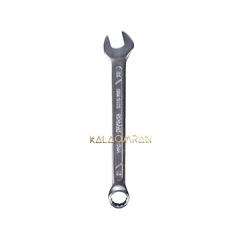 آچار یک سر تخت و یک سر رینگ سفیر سایز 12
