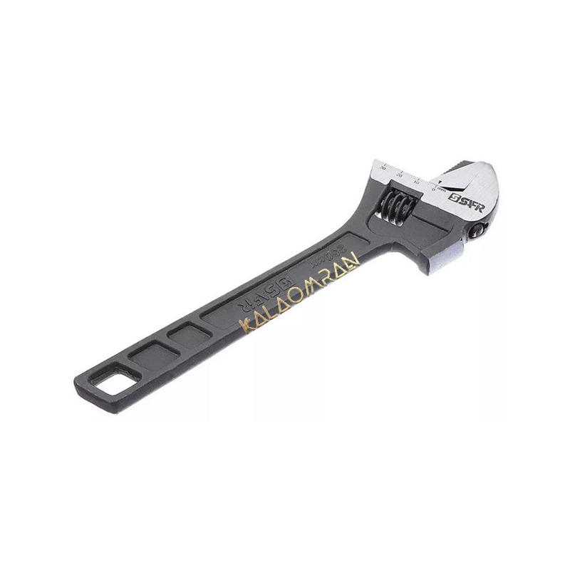 آچار فرانسه سه کاره سفیر مدل SHW-250-10 سایز 10 اینچ