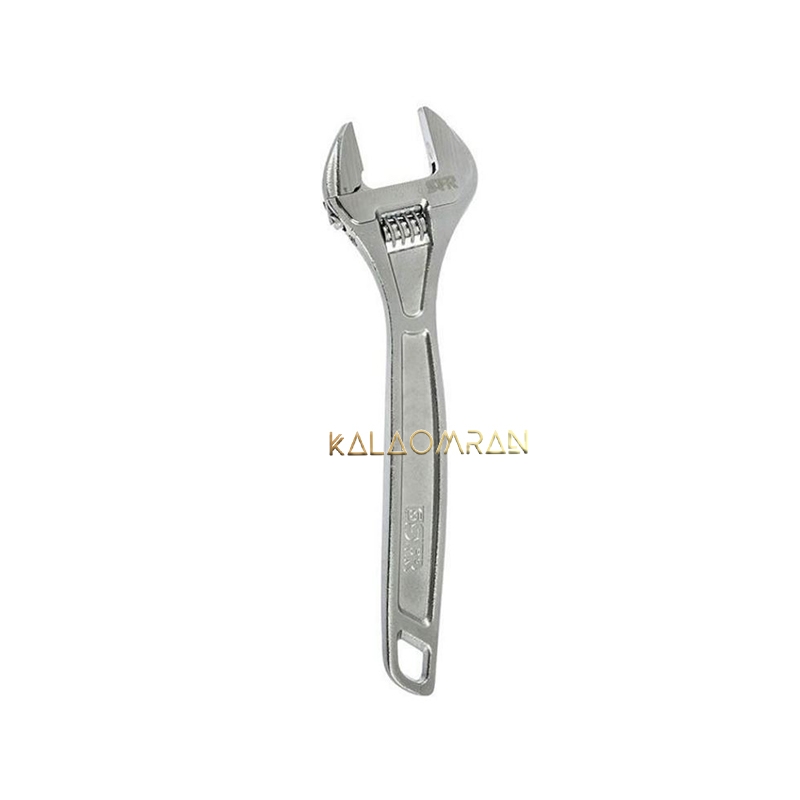 آچار فرانسه کروم 12 اینچ سفیر مدل SW-300-12