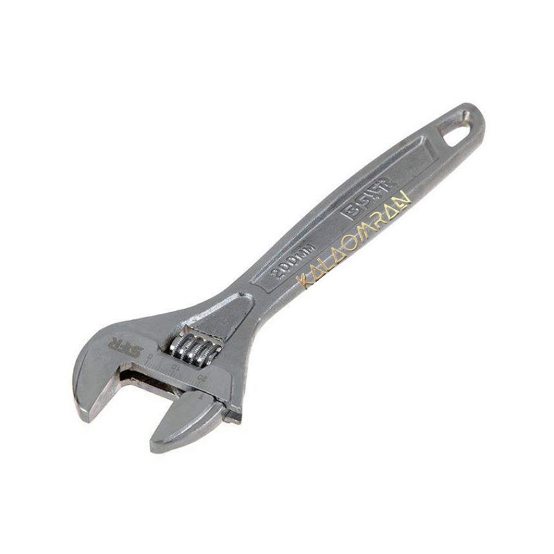 آچار فرانسه کروم 8 اینچ سفیر مدل SW-200-8