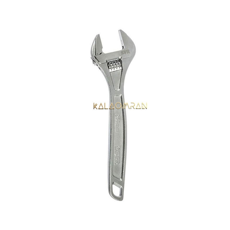 آچار فرانسه کروم 10 اینچ سفیر مدل SW-250-10