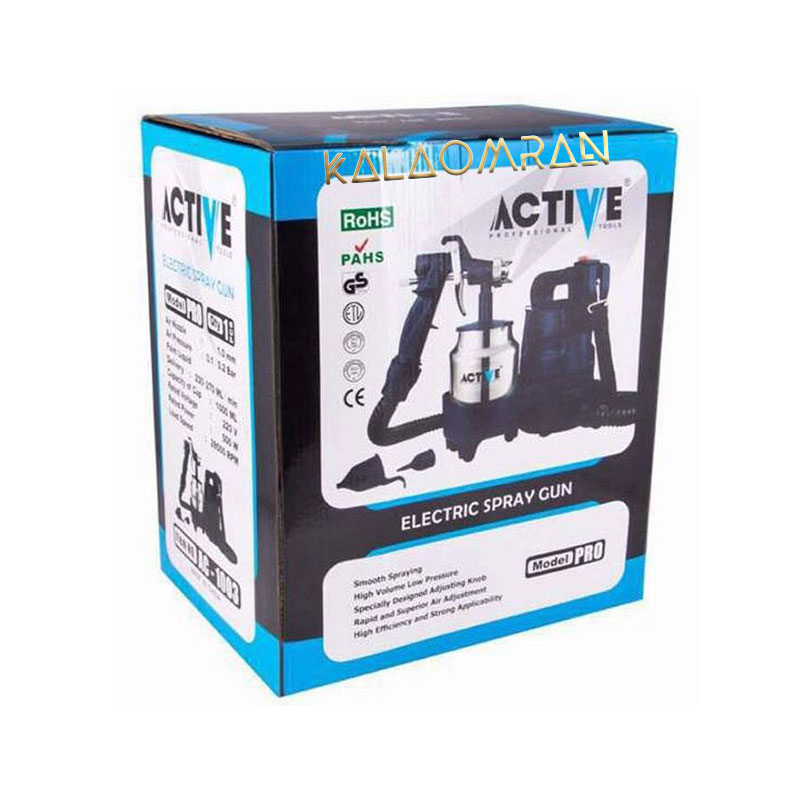 پیستوله رنگ پاش برقی اکتیو تولز مدل AC1003