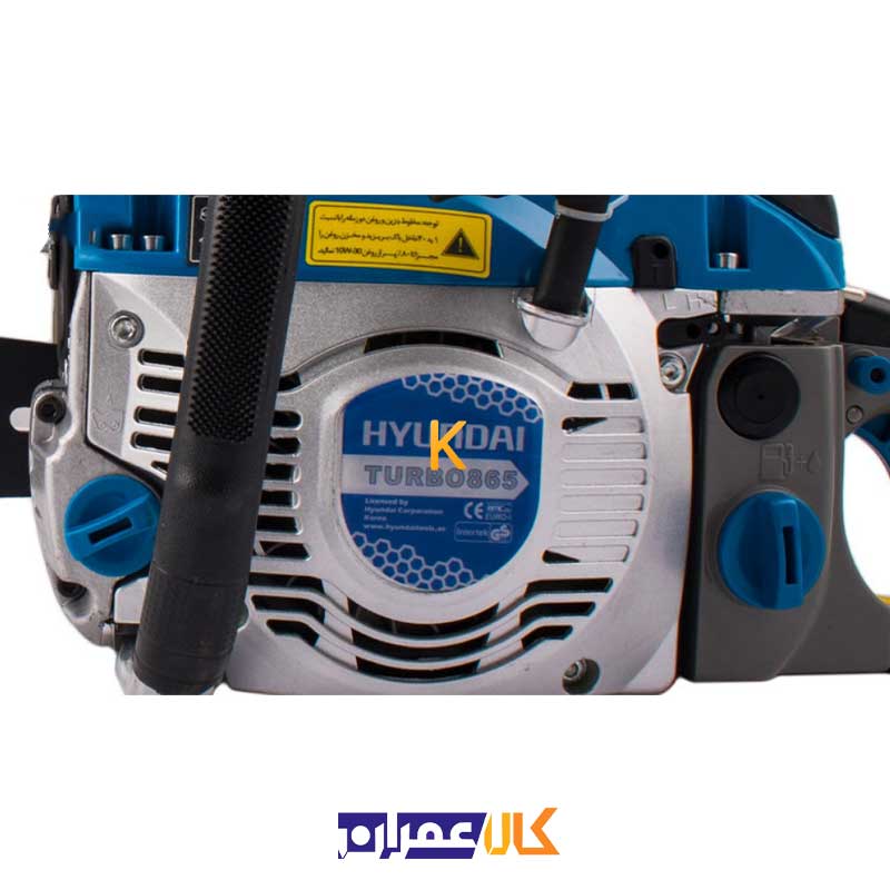 اره زنجیری بنزینی مدل Turbo 865 هیوندای