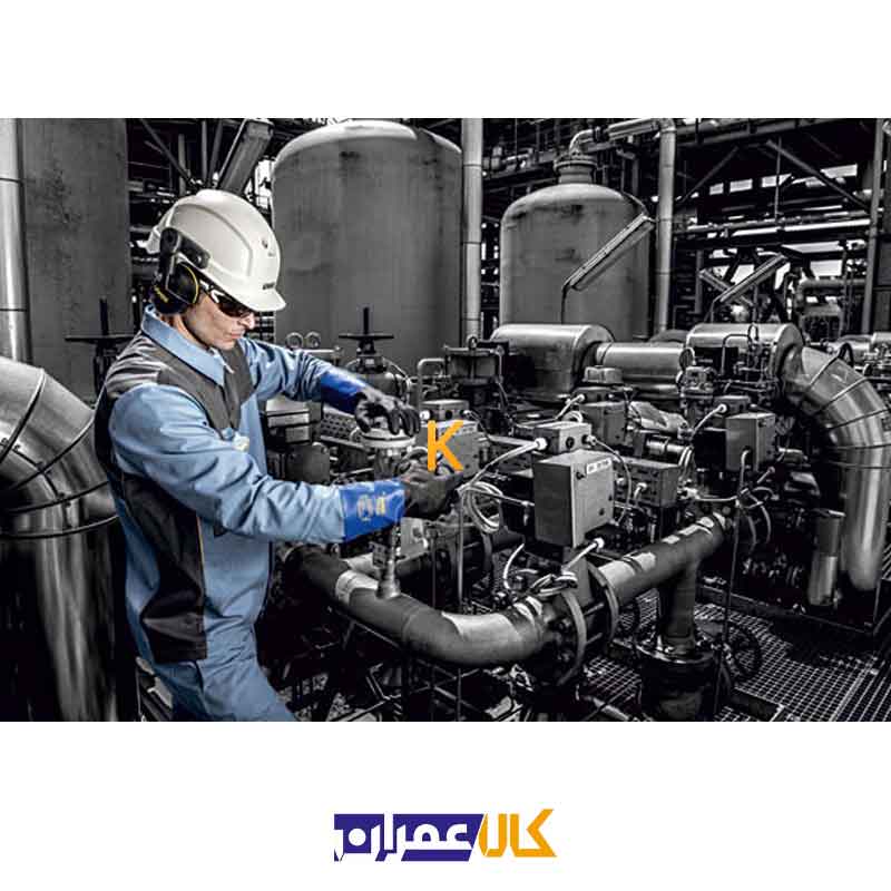 دستکش ایمنی مواد شیمیایی یووکس مدل Profapren CF33