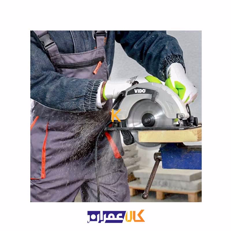 اره گردبر 1500 وات مدل WD011230185 ویدو