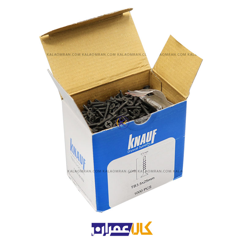 پیچ کناف 2.5 ساده 25-3/5 TN کناف - KNAUF