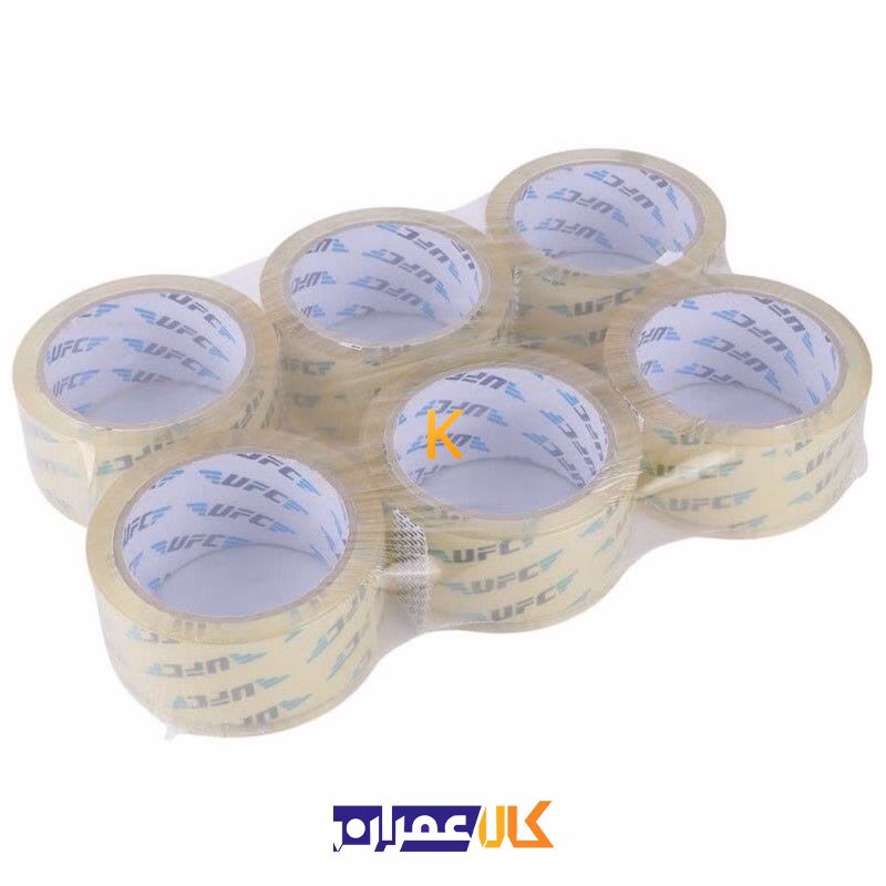 چسب پهن کریستال 90 یارد 5 سانتی متر UFC