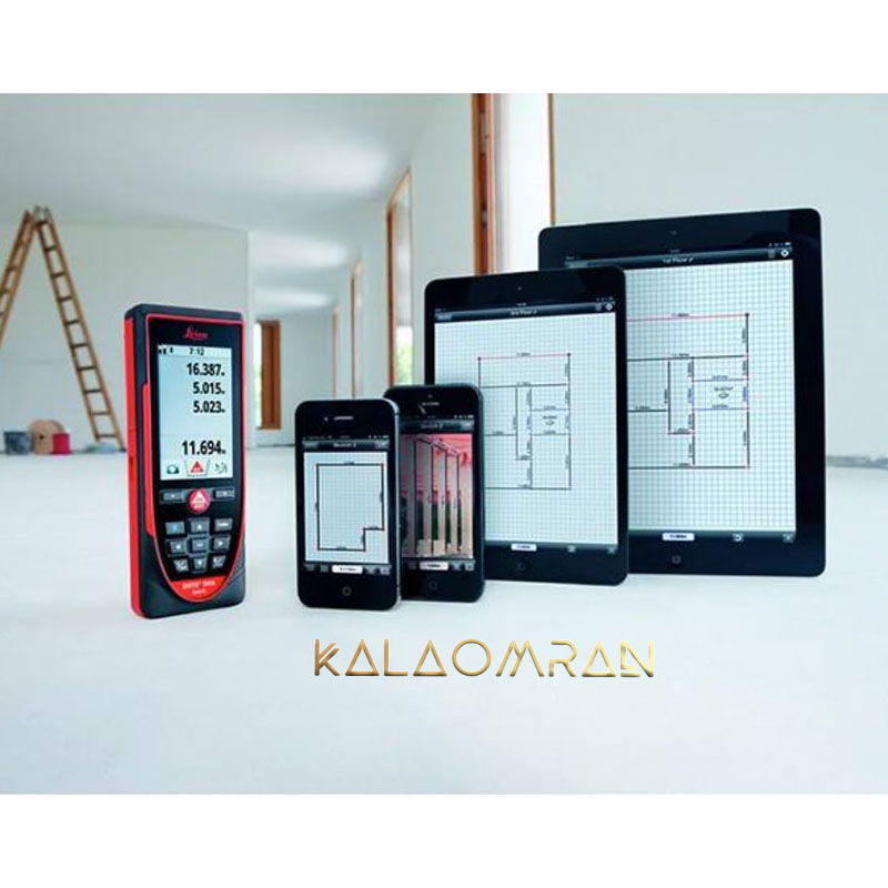متر لیزری لایکا مدل D810 به همراه لوازم جانبی