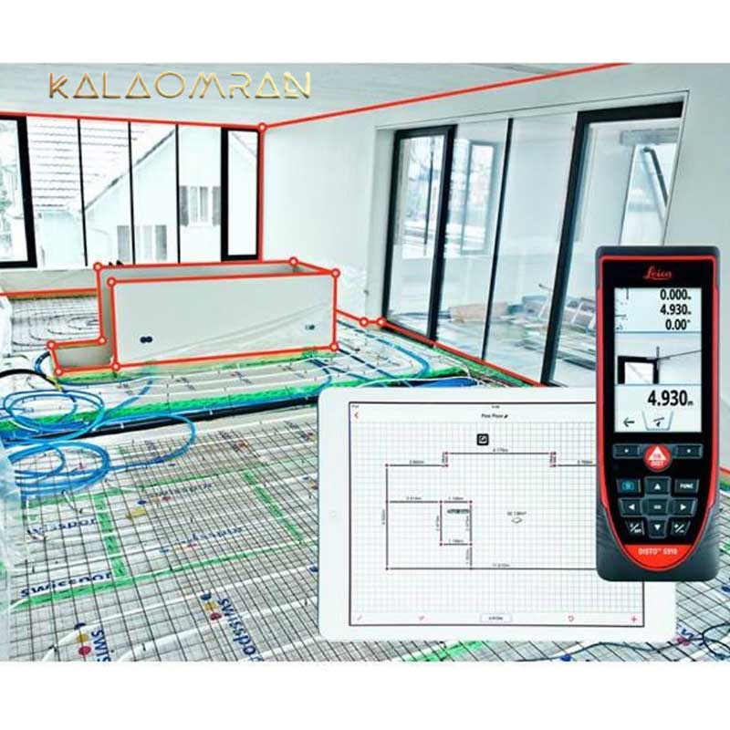 متر لیزری 300 متری لایکا مدل S910