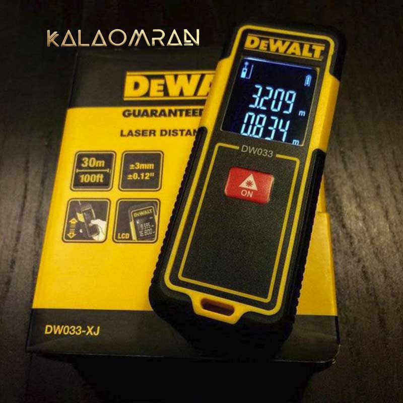 متر لیزری 30 متری مدل DW033-XJ دیوالت