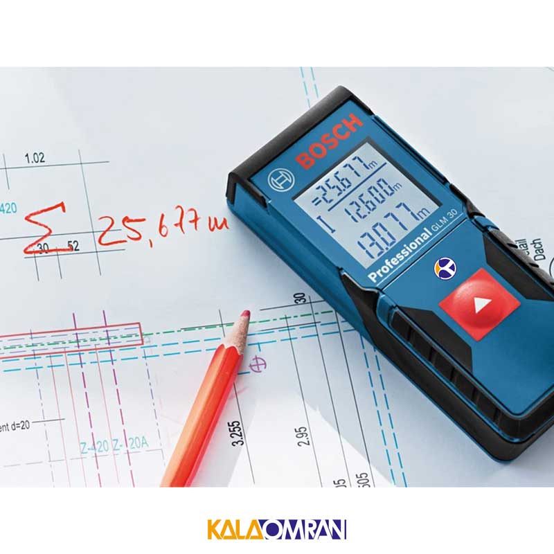 متر لیزری مدل GLM 30 بوش