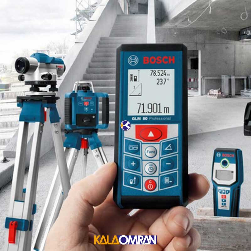 متر لیزری مدل GLM 80 بوش