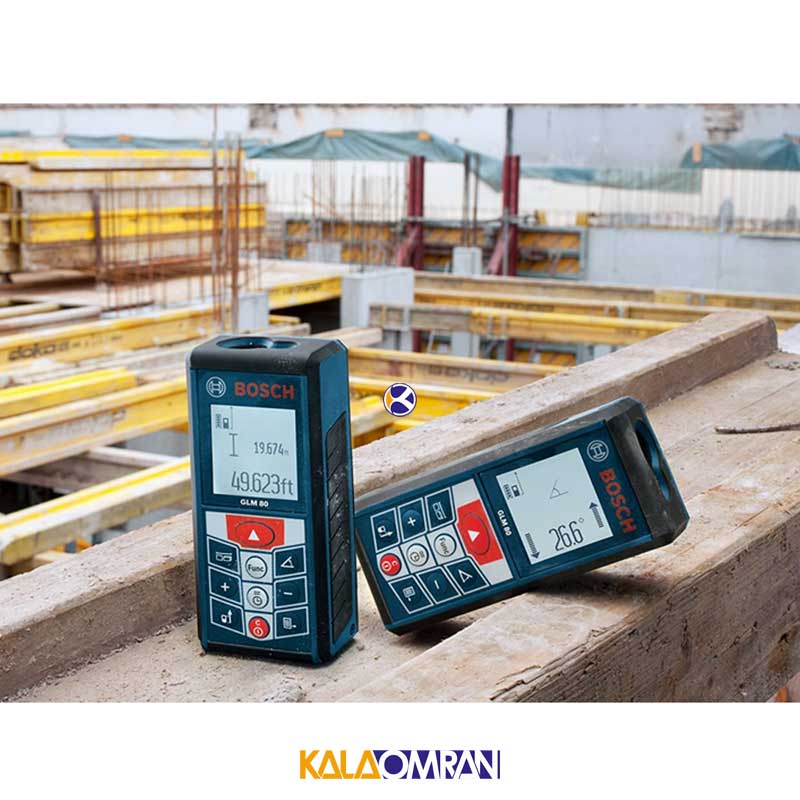 متر لیزری مدل GLM 80 بوش