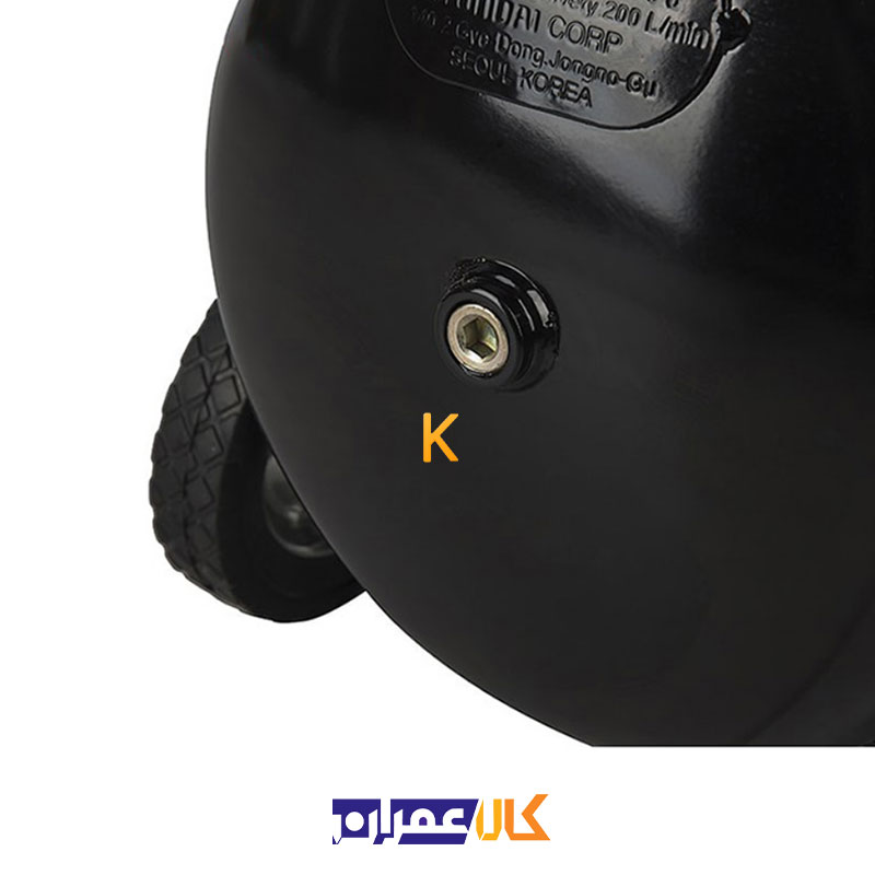 کمپرسور هوا مدل AC-5025 هیوندای