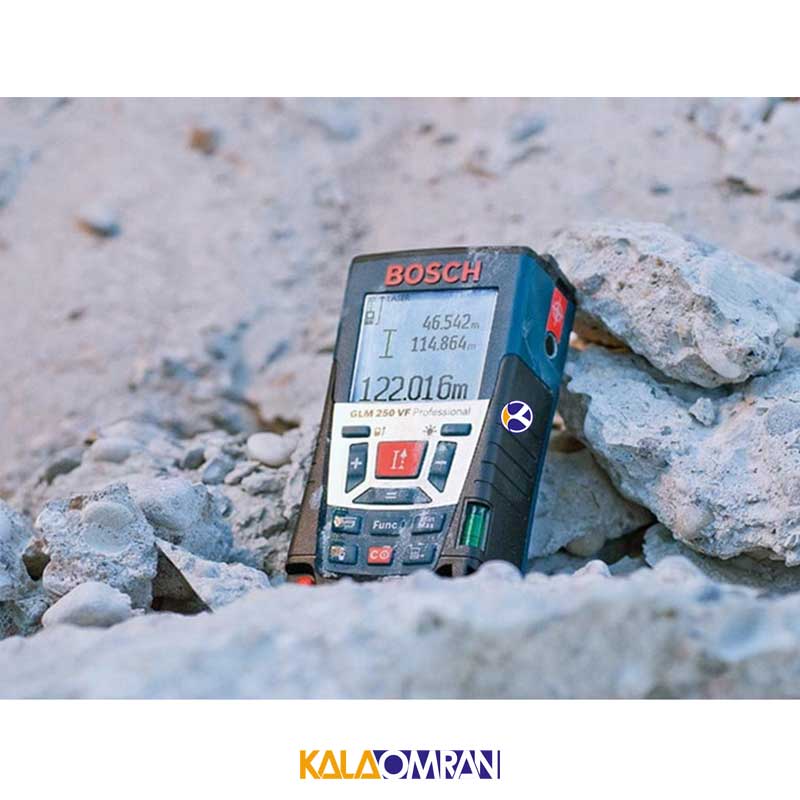 متر لیزری مدل GLM 250 VF بوش