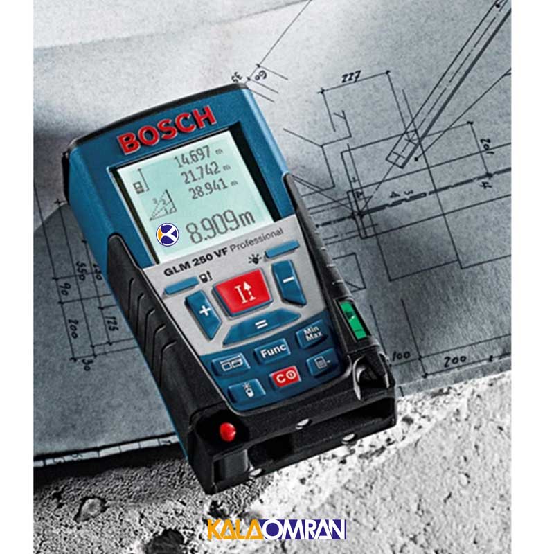 متر لیزری مدل GLM 250 VF بوش