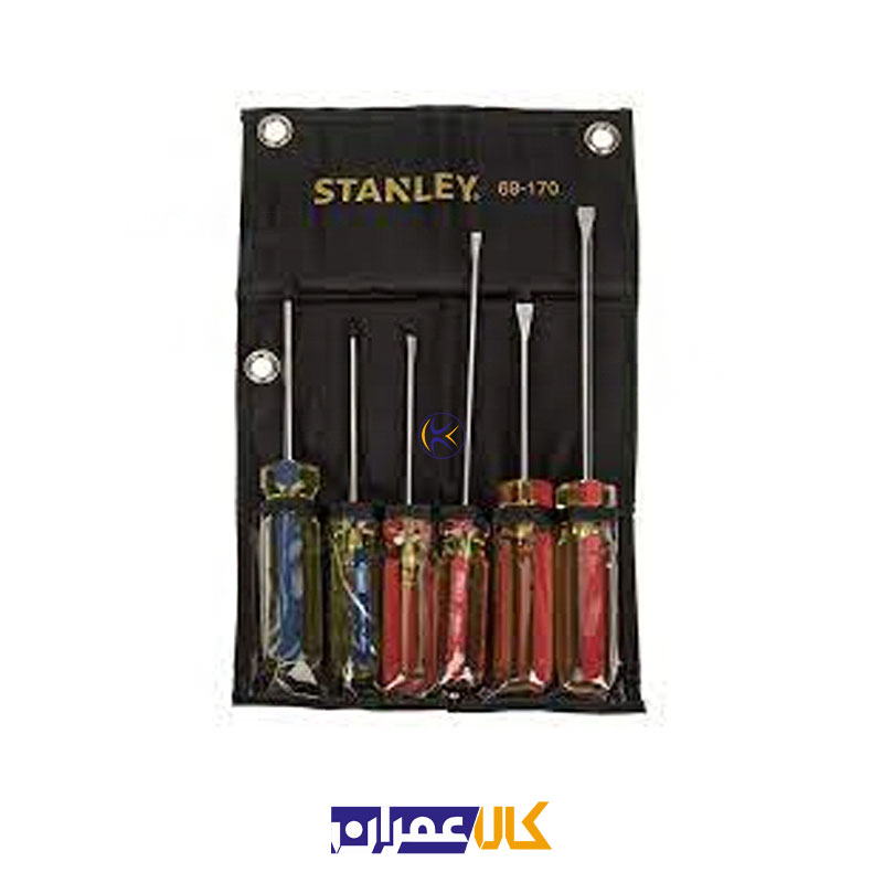 مجموعه 6 عددی پیچ گوشتی مدل 170-69 استنلی