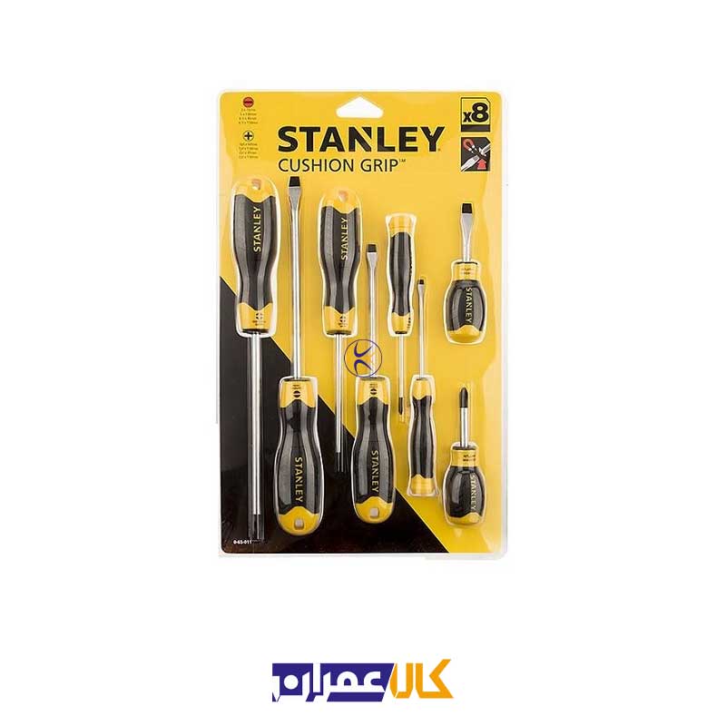 مجموعه 8 عددی پیچ گوشتی مدل 065011 استنلی