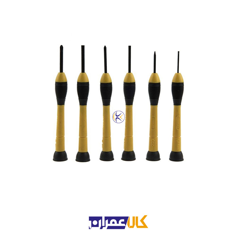مجموعه 6 عددی پیچ گوشتی ساعتی مدل 660528 استنلی
