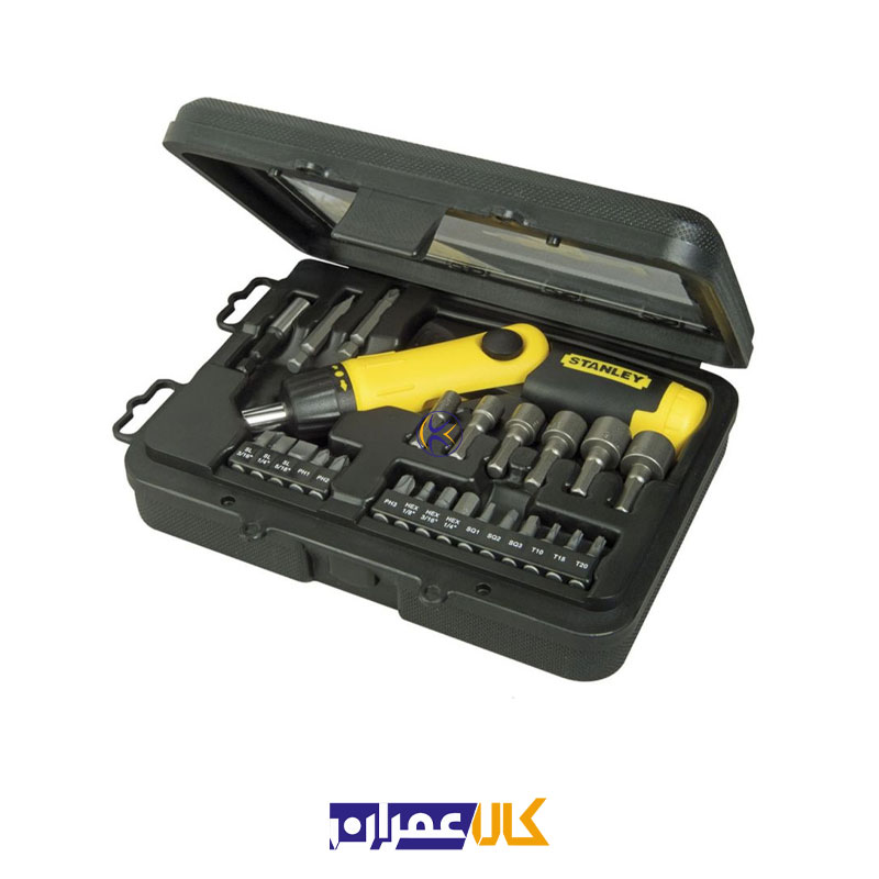 مجموعه 25 عددی سری پیچ گوشتی و آچار مدل 022-63-0 استنلی