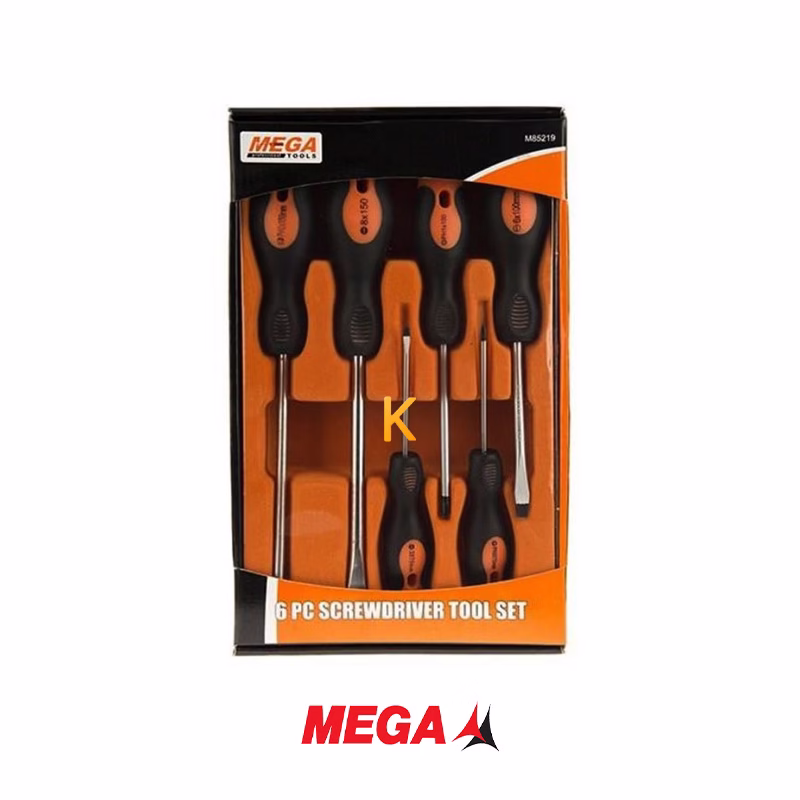 مجموعه پیچ گوشتی مگا تولز مدل M85219 ست 6 عددی