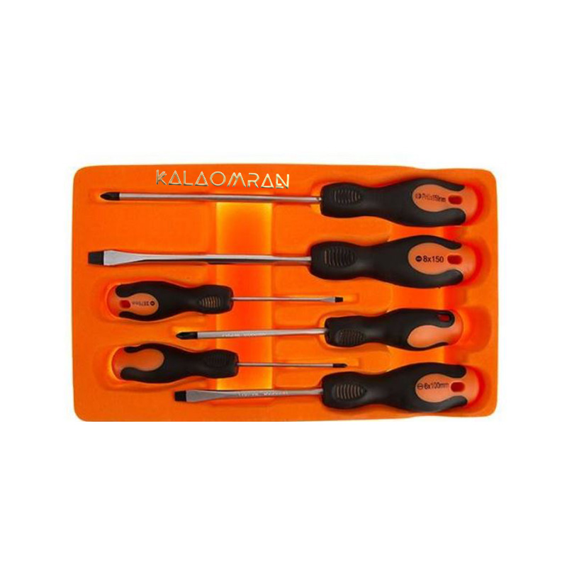 مجموعه پیچ گوشتی مگا تولز مدل M85219 ست 6 عددی