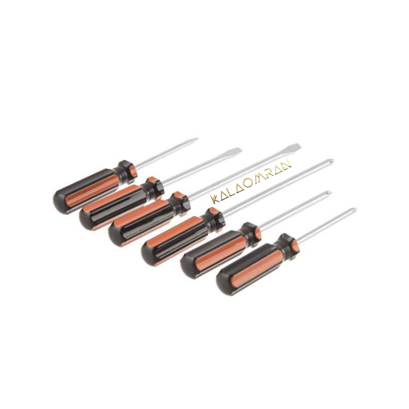 مجموعه 6 عددی پیچ گوشتی دوسو و چهارسو مگا تولز مدل M35920