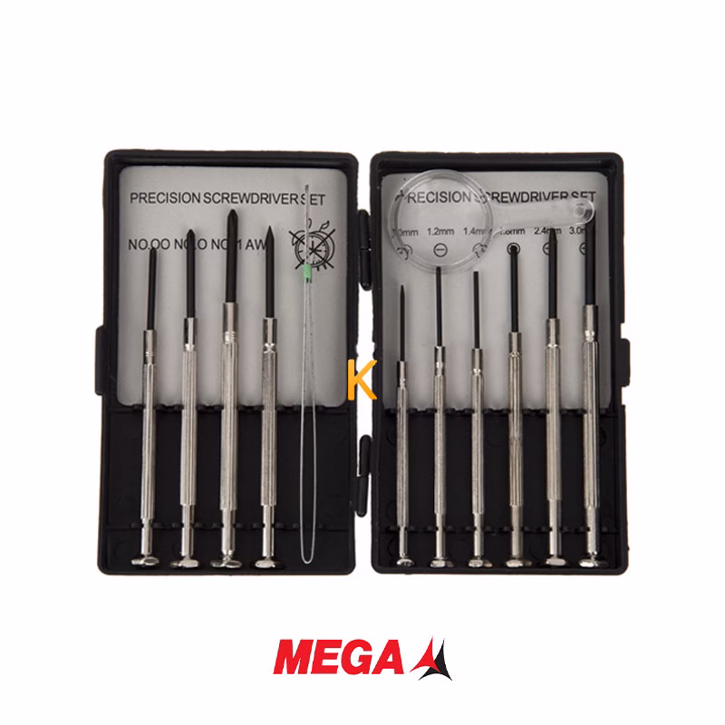 مجموعه 11 عددی پیچ گوشتی ساعتی مگاتولز مدل M35500