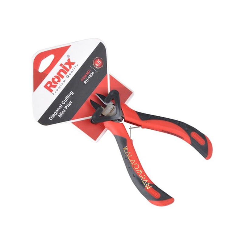 انبر سیم چین رونیکس مدل RH-1204 سایز 4.5 اینچ