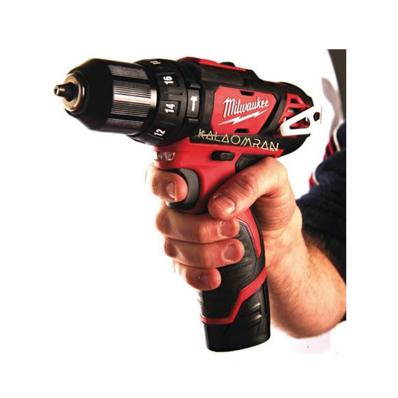 دریل پیچ گوشتی چکشی شارژی میلواکی مدل M12 BPD