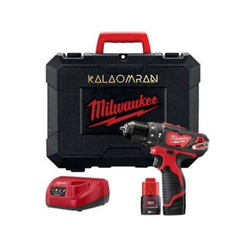 دریل پیچ گوشتی چکشی شارژی میلواکی مدل M12 BPD