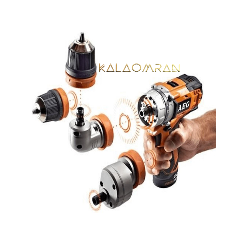 دریل پیچ گوشتی شارژی آاگ مدل BBS 12C2 Li-Kit