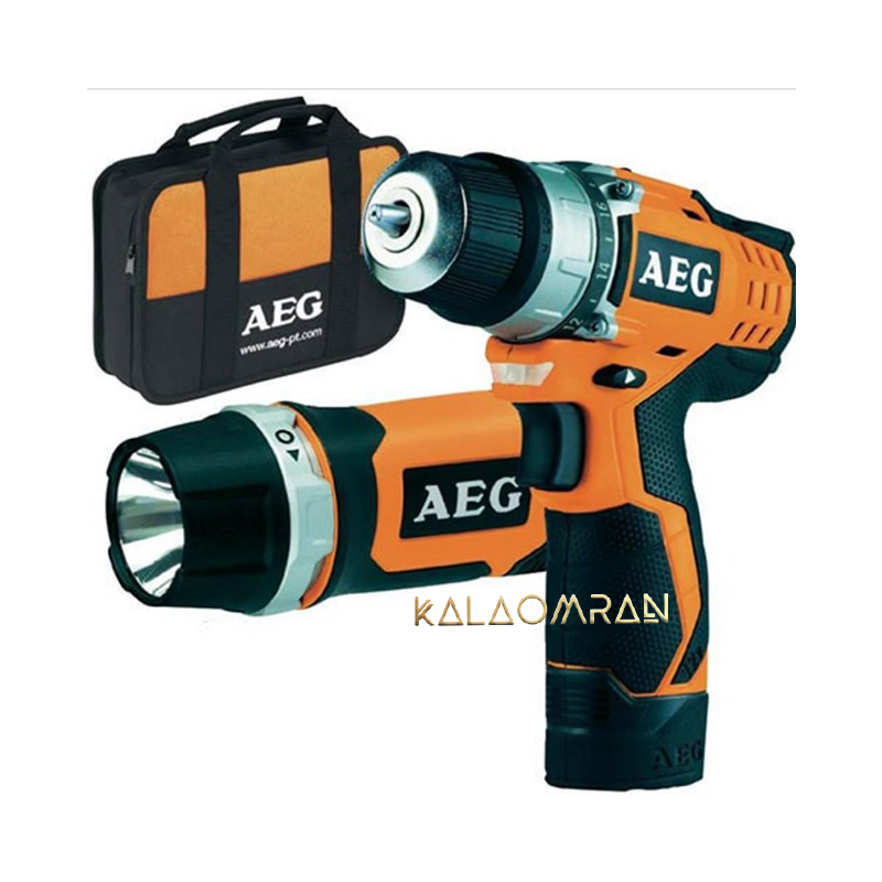 دریل پیچ گوشتی شارژی آاگ مدل BS 12C2 Kit