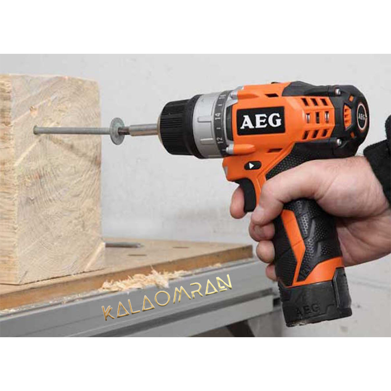 دریل پیچ گوشتی شارژی آاگ مدل BS 12C2 Kit