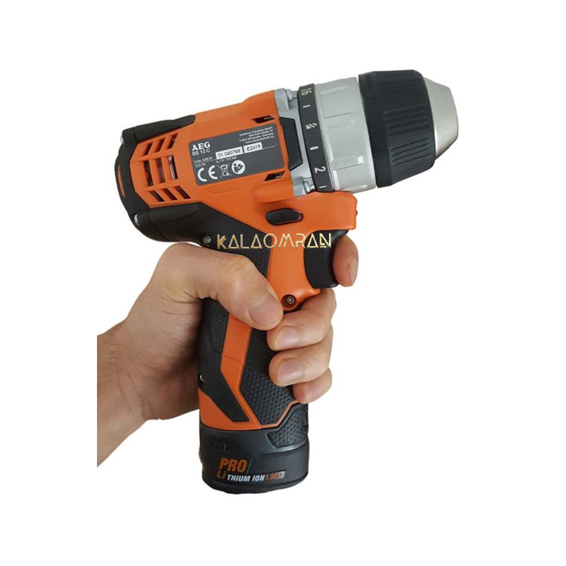 دریل پیچ گوشتی شارژی آاگ مدل BS 12C