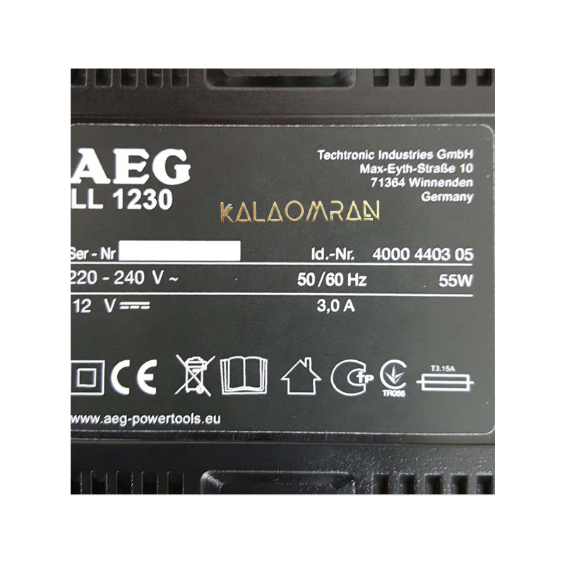 دریل پیچ گوشتی شارژی آاگ مدل BS 12C