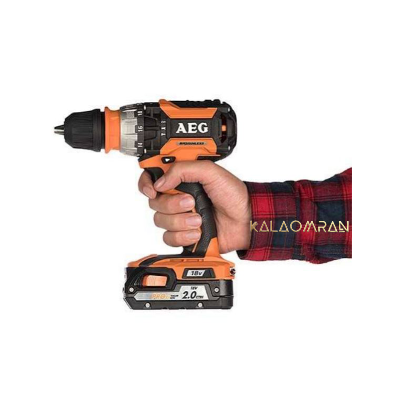 دریل پیچ گوشتی چکشی شارژی آاگ مدل 18CBL-LI-202C
