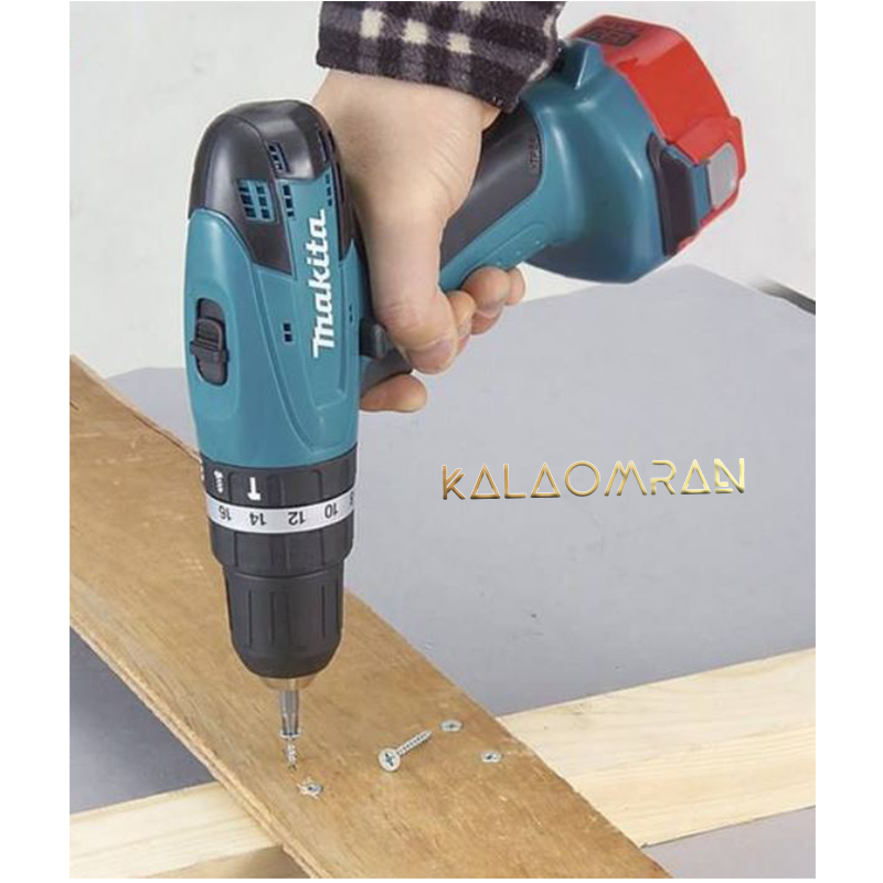 دریل پیچ گوشتی چکشی شارژی مدل 8271DWAE ماکیتا