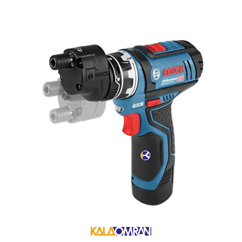 دریل پیچ گوشتی شارژی مدل GSR 12V-15 FC بوش
