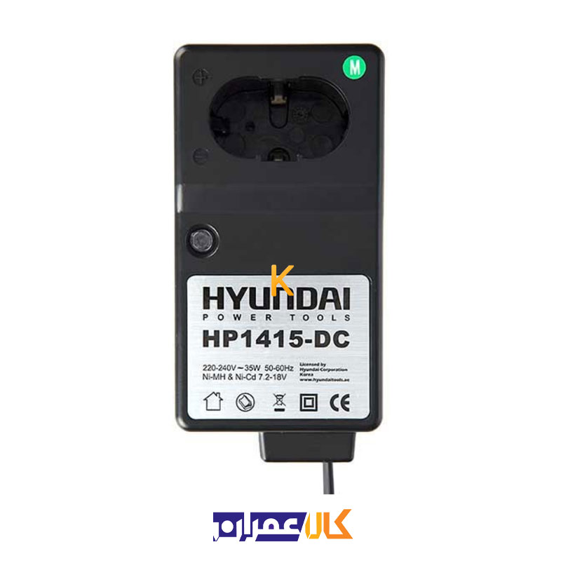 دریل پیچ گوشتی شارژی مدل HP214-CD هیوندای