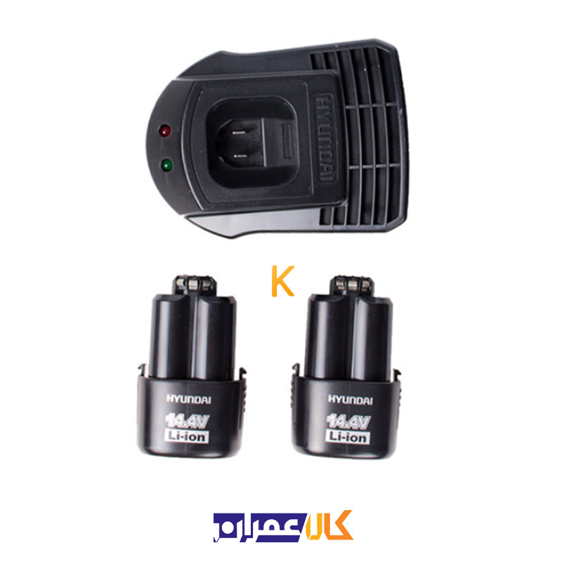 دریل پیچ گوشتی شارژی مدل HP214-CD هیوندای