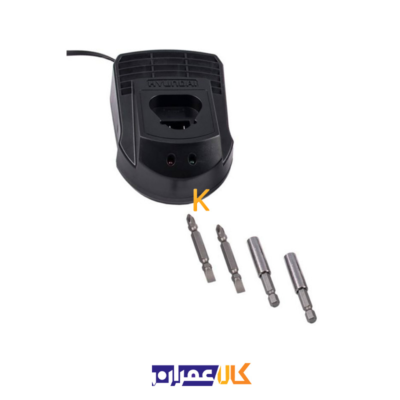 ست دریل و پیچ گوشتی شارژی مدل HP121L-CD2121L هیوندای