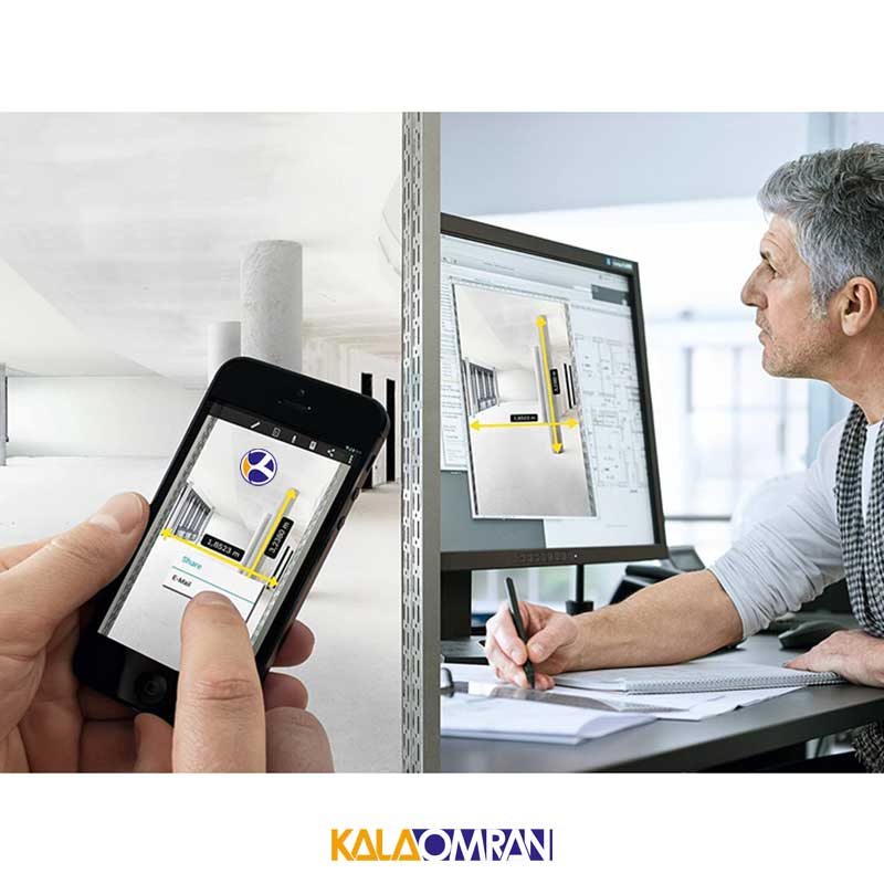 متر لیزری مدل GLM 100 C بوش
