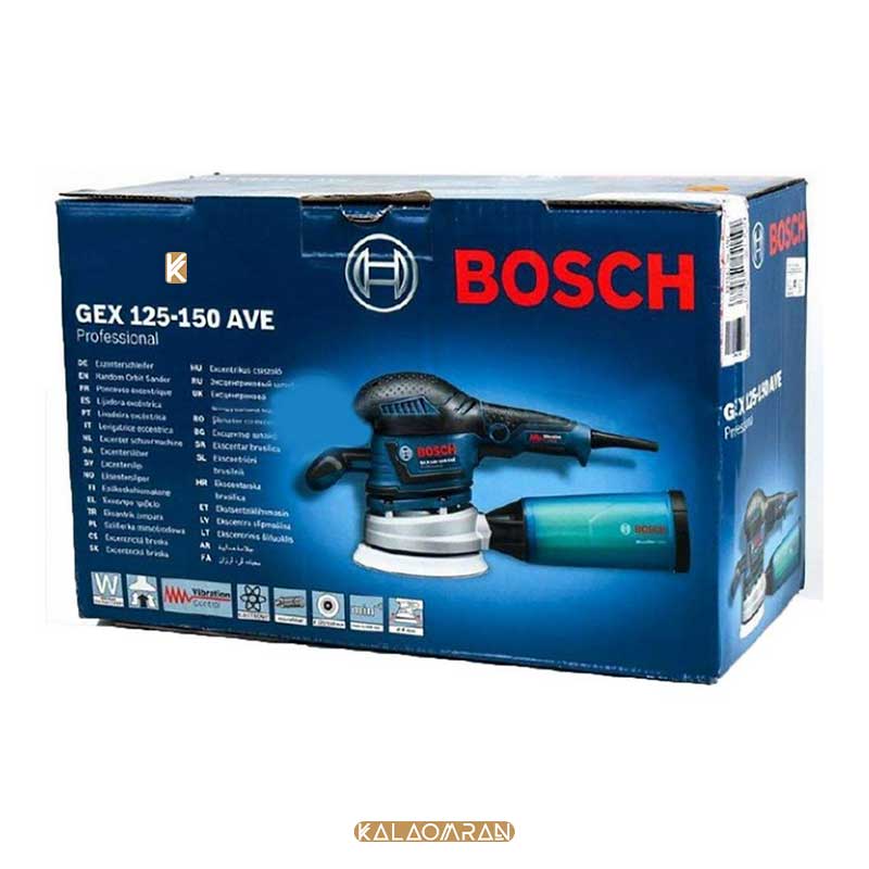 دستگاه سنباده زن مدل GEX 125-150 AVE بوش